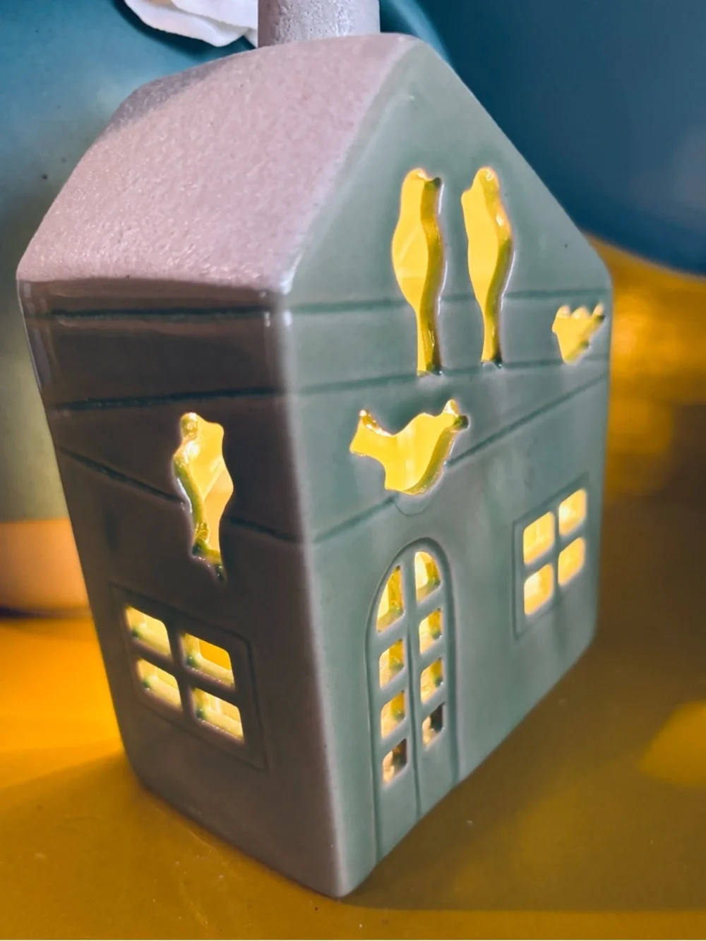 Ceramic Tea Light Candle Holder - Picture 3 of 8